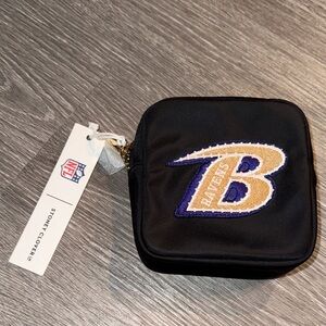 Stoney Clover Lane Black and Gold Cosmetic Bag